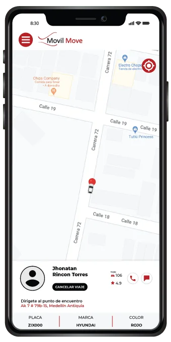 App de pasajero App de pasajero