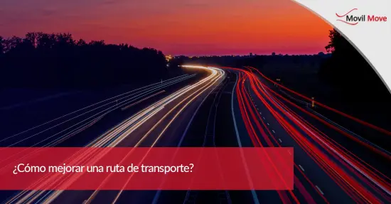 ¿Cómo mejorar una ruta de transporte?