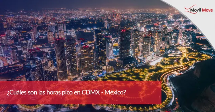 ¿Cuáles son las horas pico en CDMX - México?