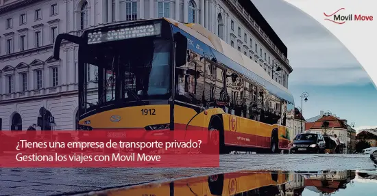 Gestiona tus viajes de transporte privado con Movil Move