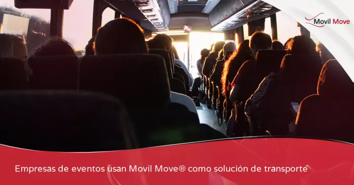 Solución de transporte Movil Move® para empresas de eventos
