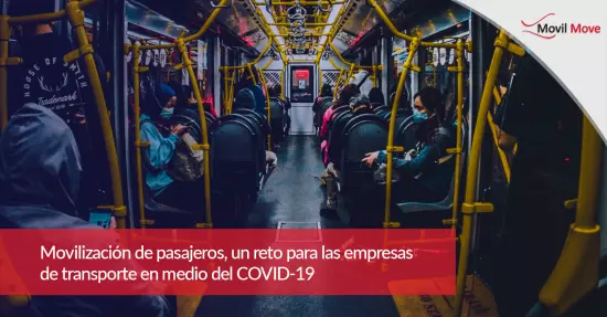 Movilización de pasajeros, un reto para las empresas de transporte en medio del COVID-19
