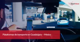 Plataformas de transporte en Guadalajara – México